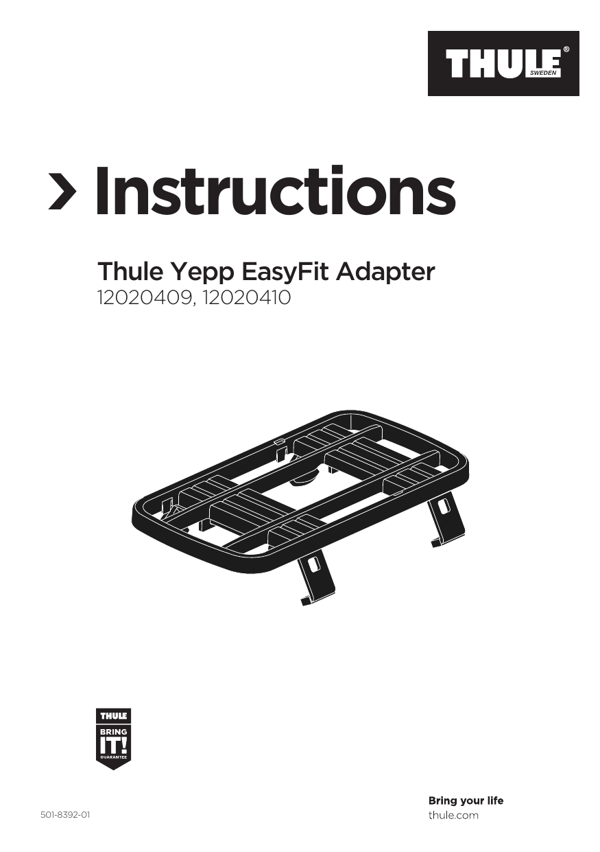 thule yepp maxi easyfit adapter 12020409
