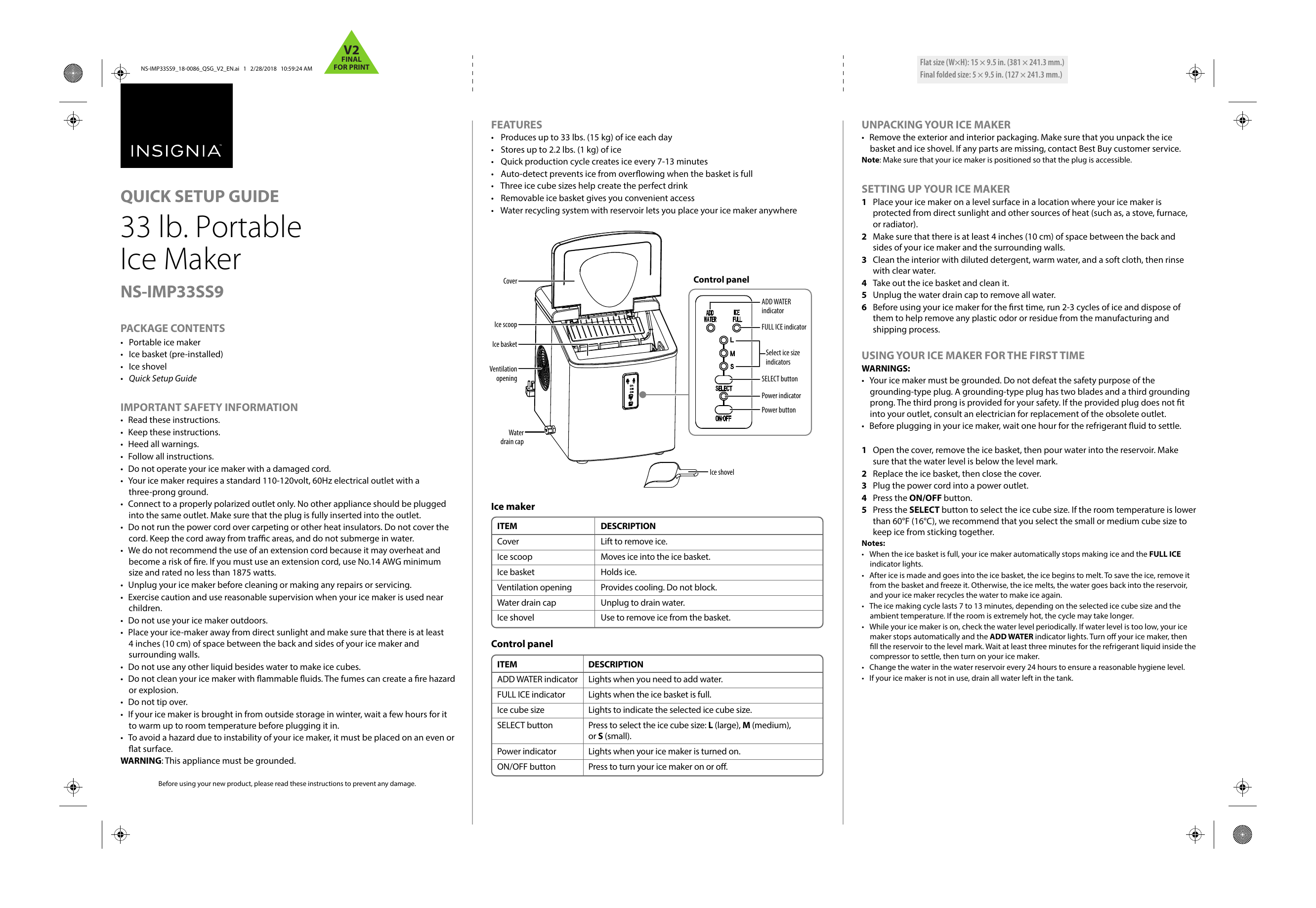 insignia ice maker troubleshooting