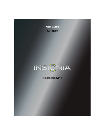 Insignia NS-24E340A13 User manual | Manualzz