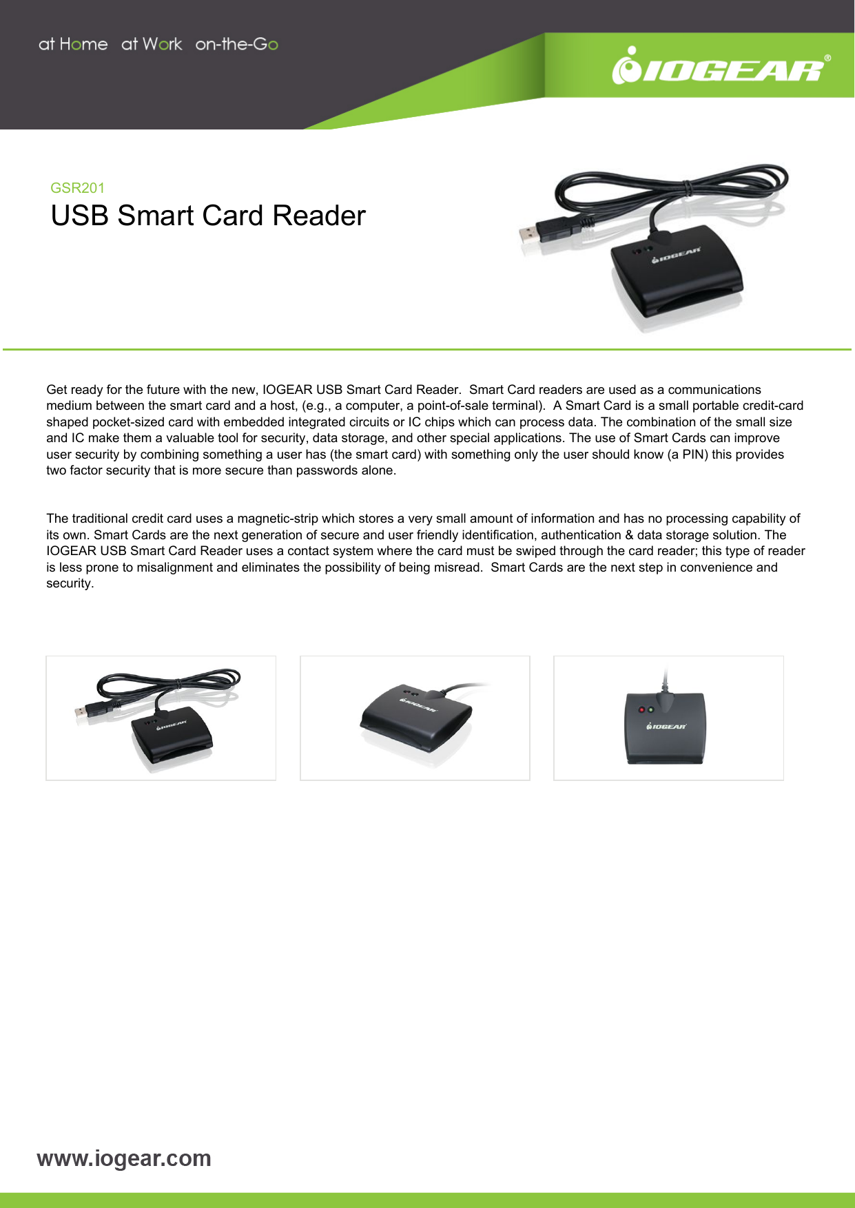 iogear smart card reader wont work