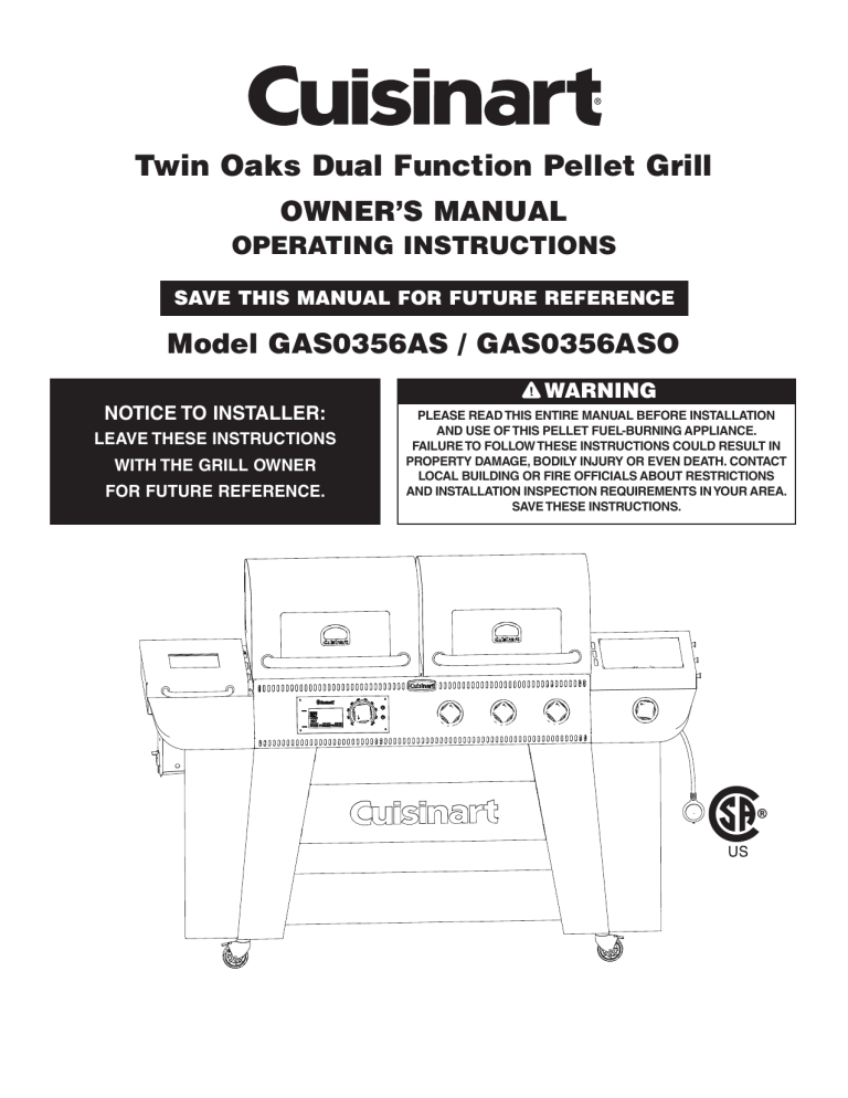 Cuisinart Electric Smoker Manual