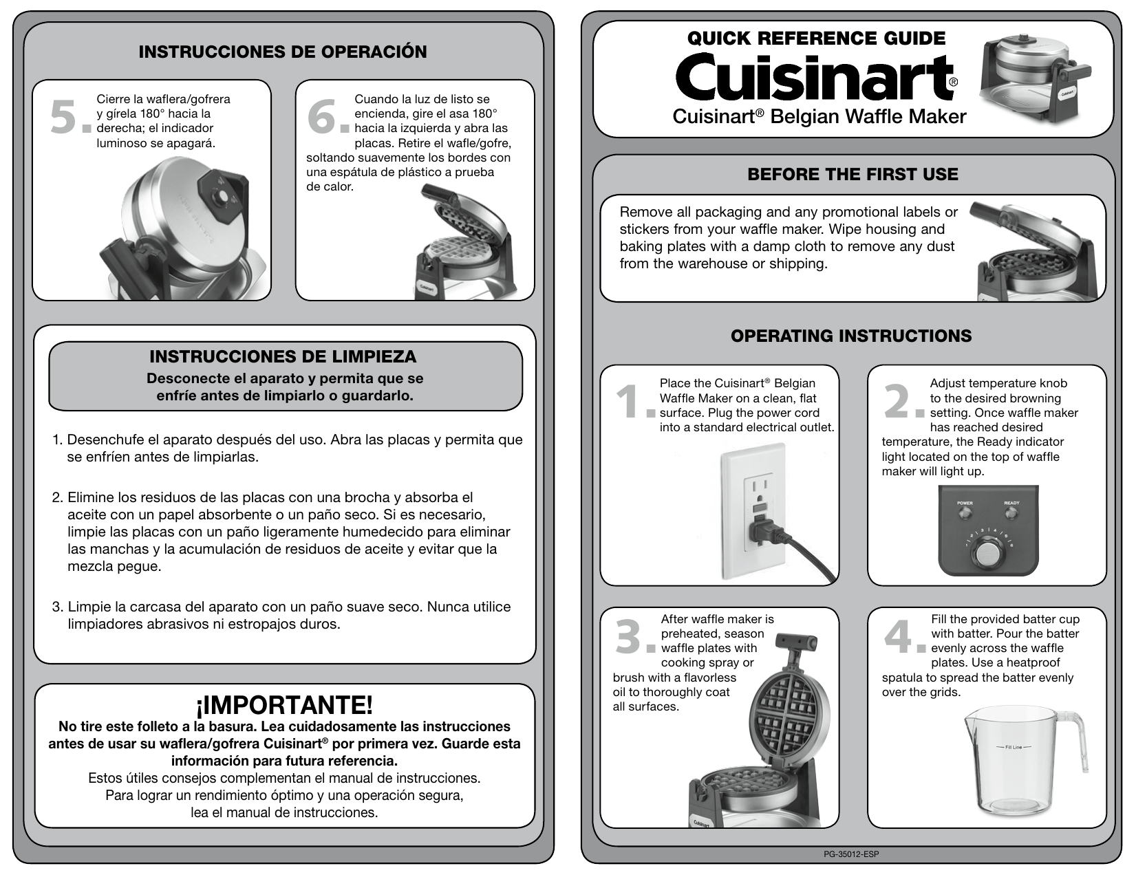 Cuisinart Waf F10 Waff10p1 Quick Start Guide Manualzz