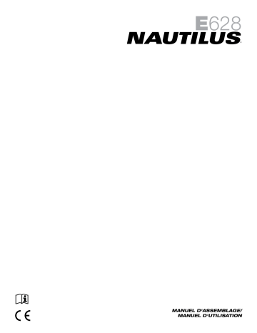 Nautilus E628 Elliptical Manuel utilisateur | Manualzz