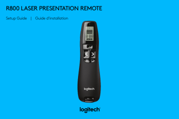 how to use r800 laser presentation remote