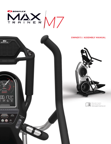 Bowflex Max Trainer M7 Owner S Manual Manualzz