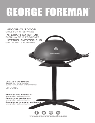 George Foreman Gfo3320gm Installation Guide Manualzz