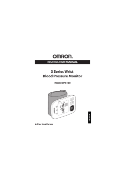 Blood Pressure Minotor Wrist By Omron Marshall USA BP6100