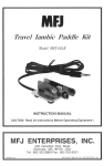 MFJ 561K - PADDLE, MINATURE TRAVEL, IAMBIC, KIT Manual