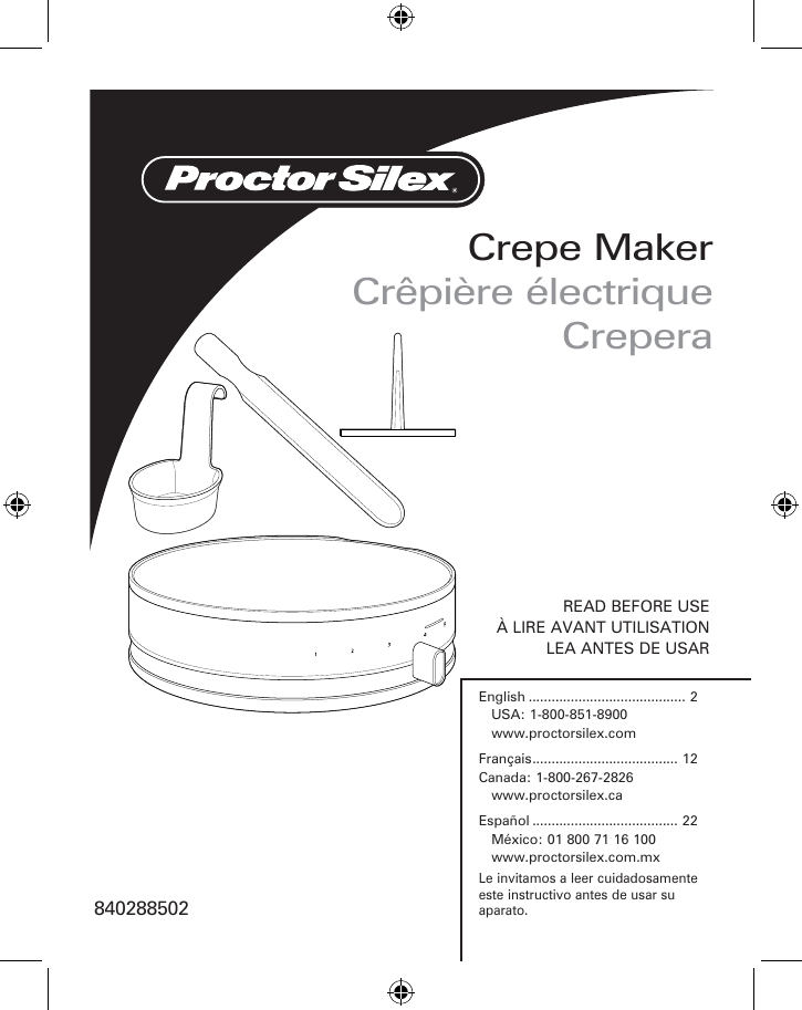 crepera proctor silex 38400