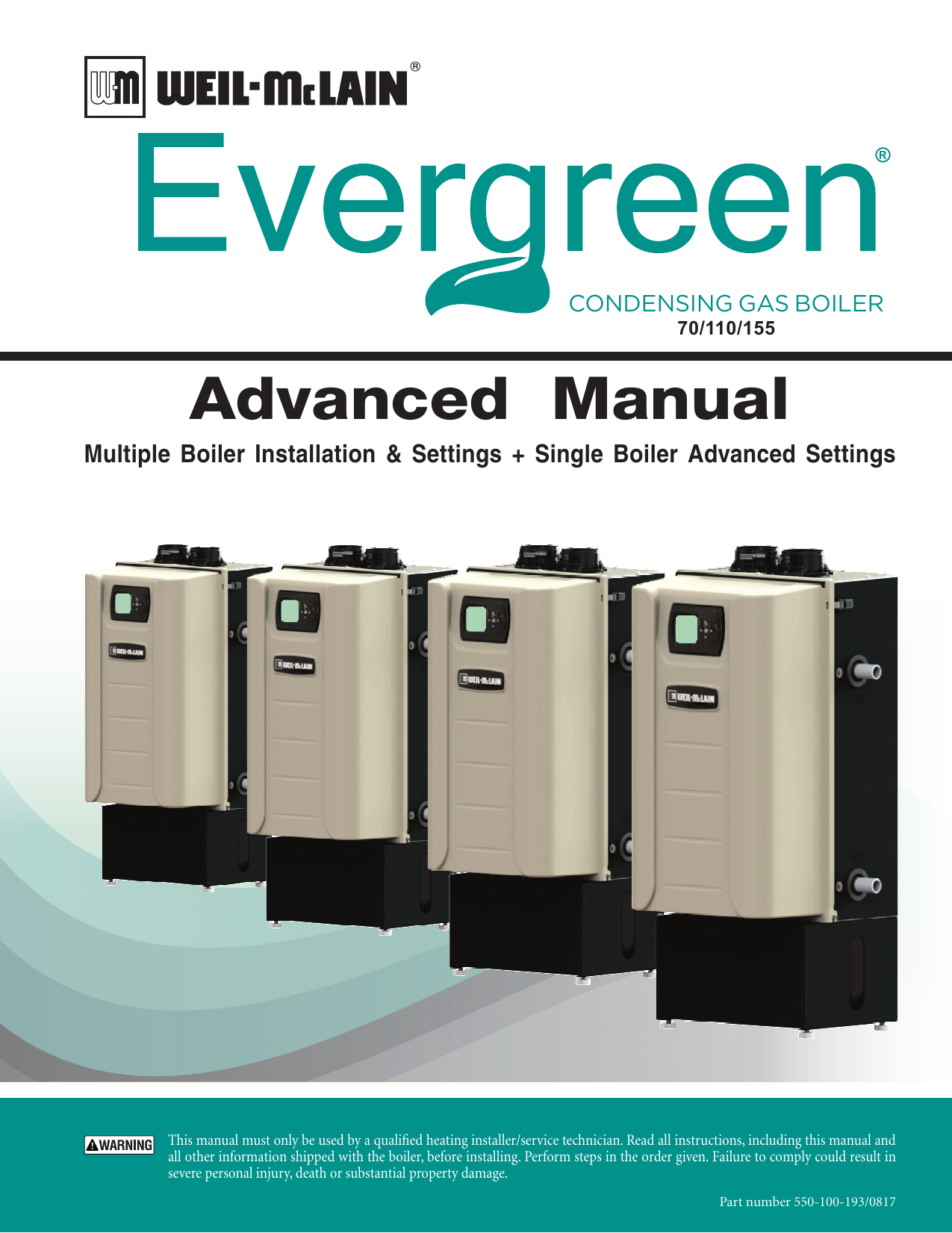 Weil Mclain Evergreen Gas Boiler User Manual Manualzz