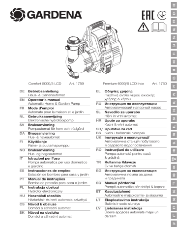 Gardena 1759 Operators Manual | Manualzz