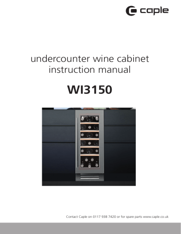 Caple Wi3150 Instruction Manual Manualzz