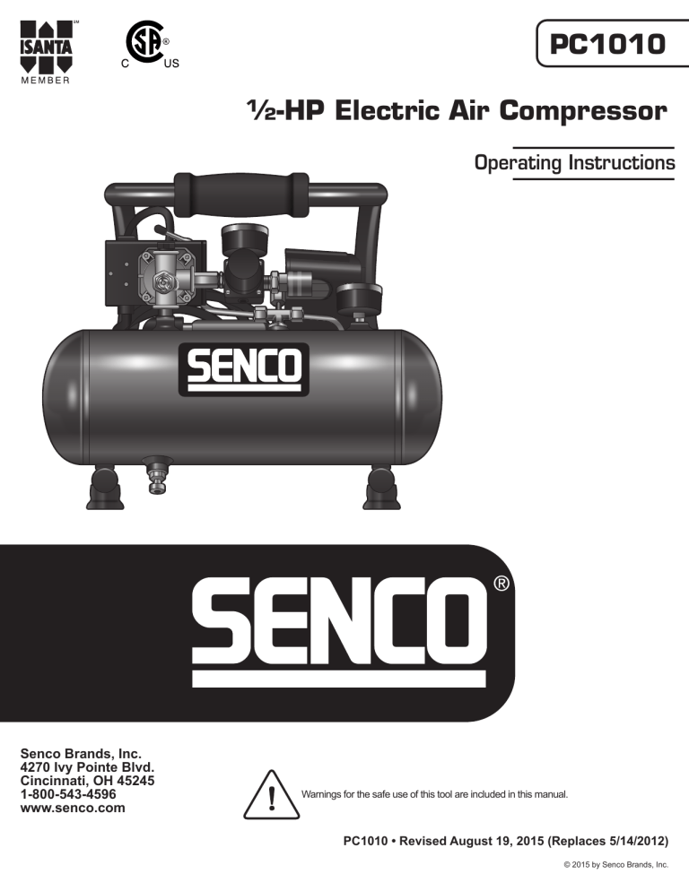Senco Pc1010 Pc0947 Combo Owner S Manual Manualzz Senco Pc1010 Pc0947 Combo Owner S