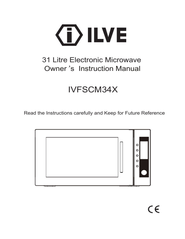 Ilve Ivfscm34x Operating Instructions Manualzz