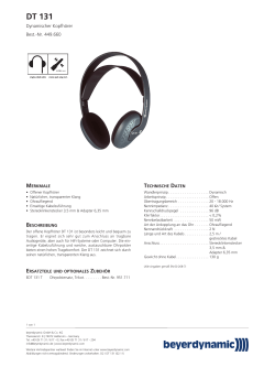 beyerdynamic dt 131