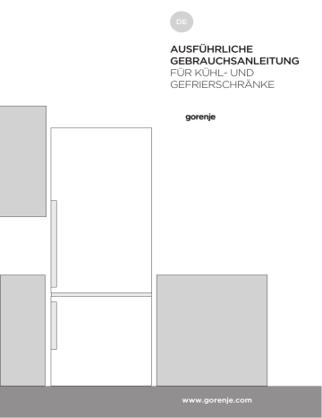 Gorenje ONRK193C Kühl-Gefrier-Kombination Benutzerhandbuch | Manualzz