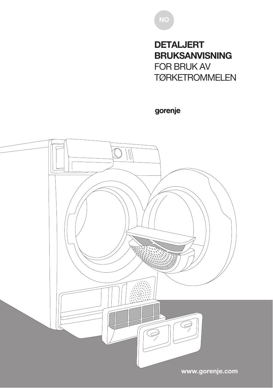 Gorenje oppvaskmaskin bruksanvisning