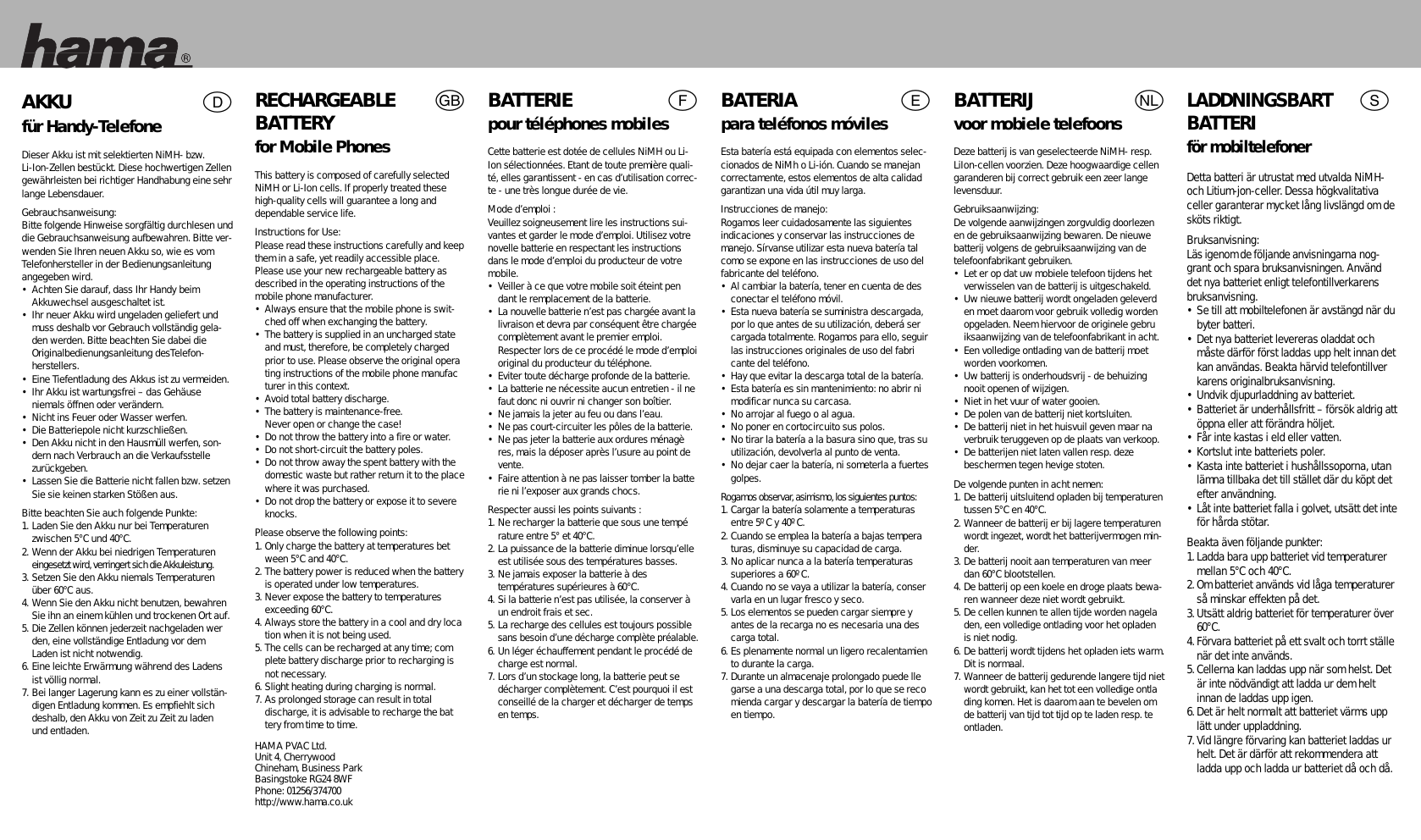 Hama Owner S Manual Manualzz Hama Owner S Manual Manualzz