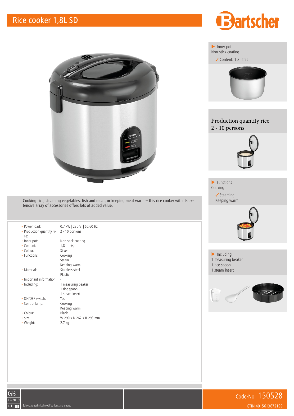 breville rice master