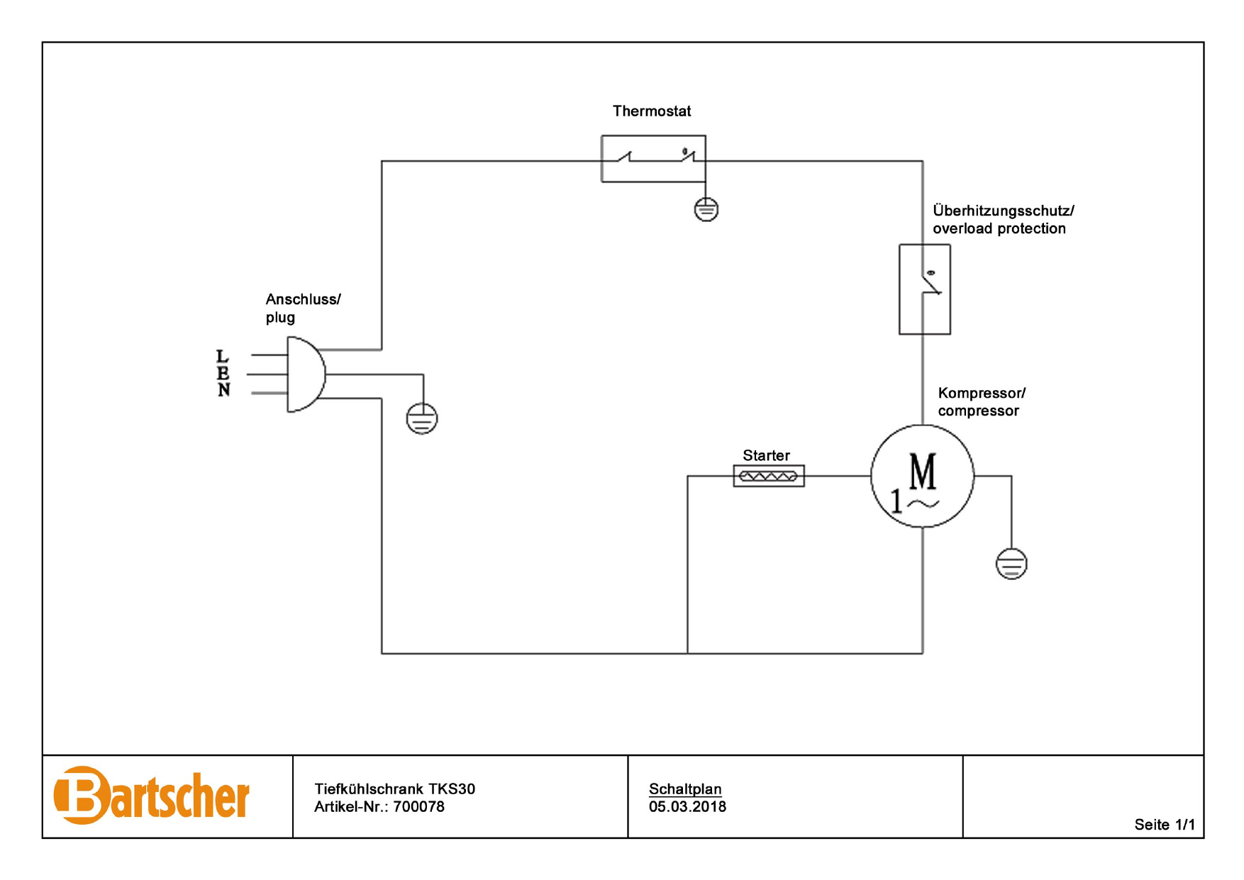 Deep Freezer Wiring Diagram Art Sense