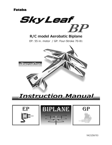 Futaba SkyLeafBP SkyLeaf Plane Manual | Manualzz