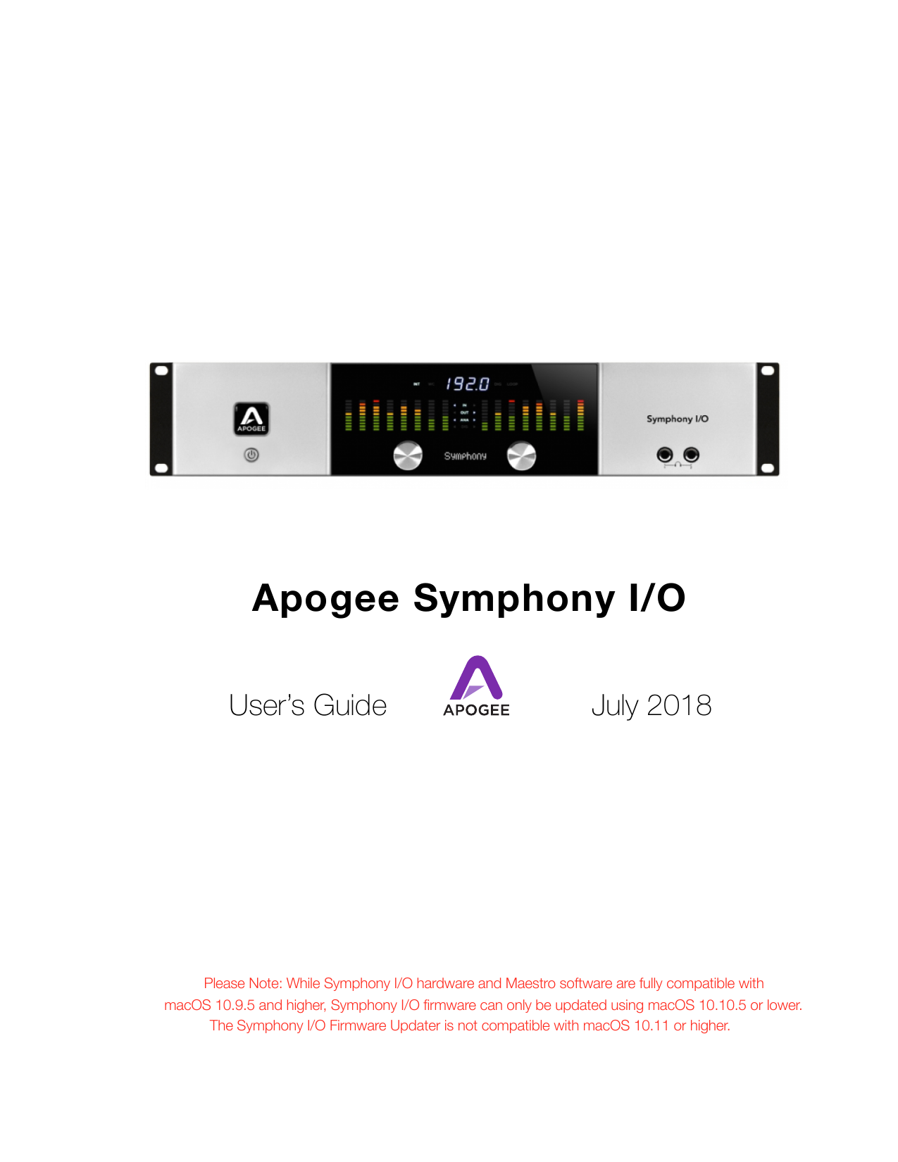 is anyone using the apogee one for mac yet 2018