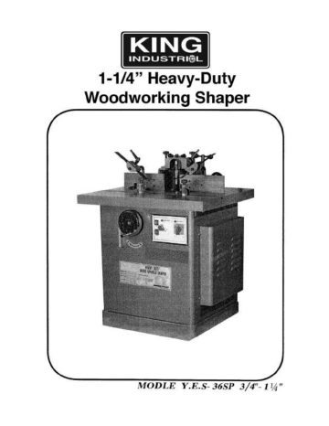 Industrial Woodworking Shaper