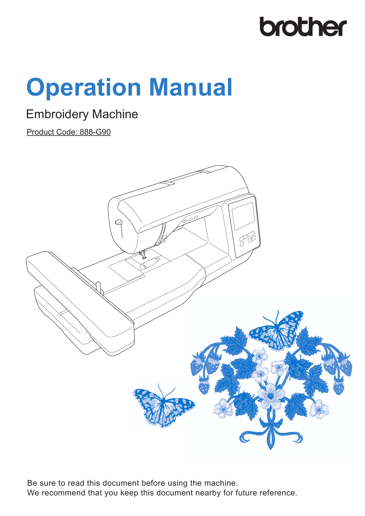 Brother Innov Is Nq1600e Manual Manualzz