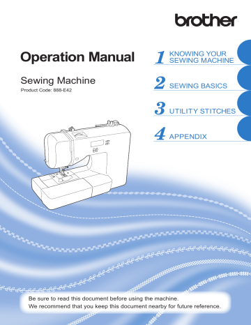 Knowing Your Sewing Machine; Names Of Machine Parts And Their