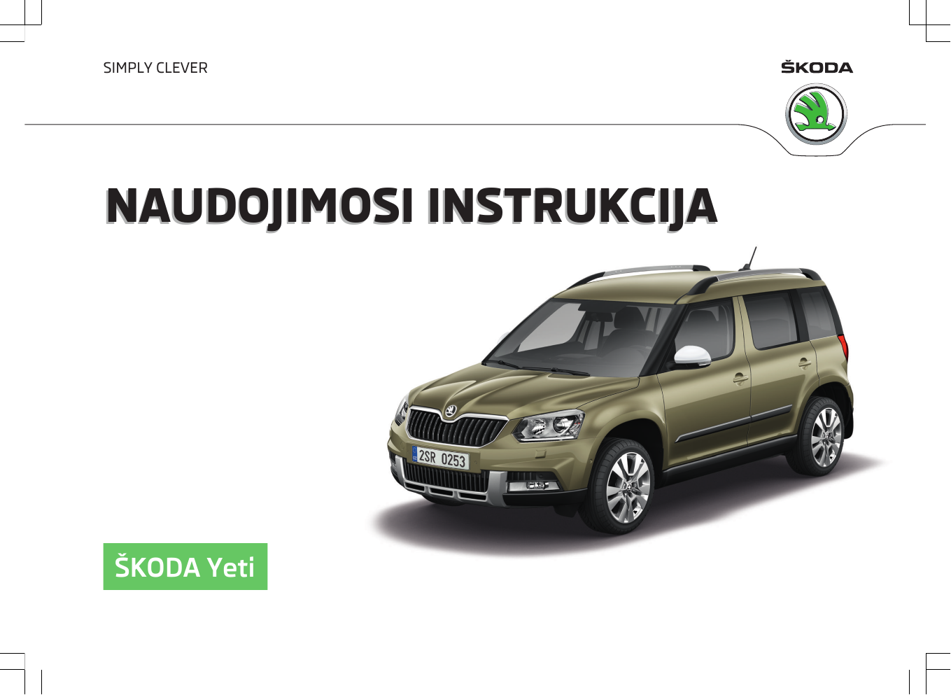 Skoda Yeti 2015 05 Savininko Vadovas Manualzz