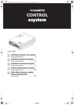 Dometic eSYSTEM eCore 3kW 3kW Main Controller Installation manual