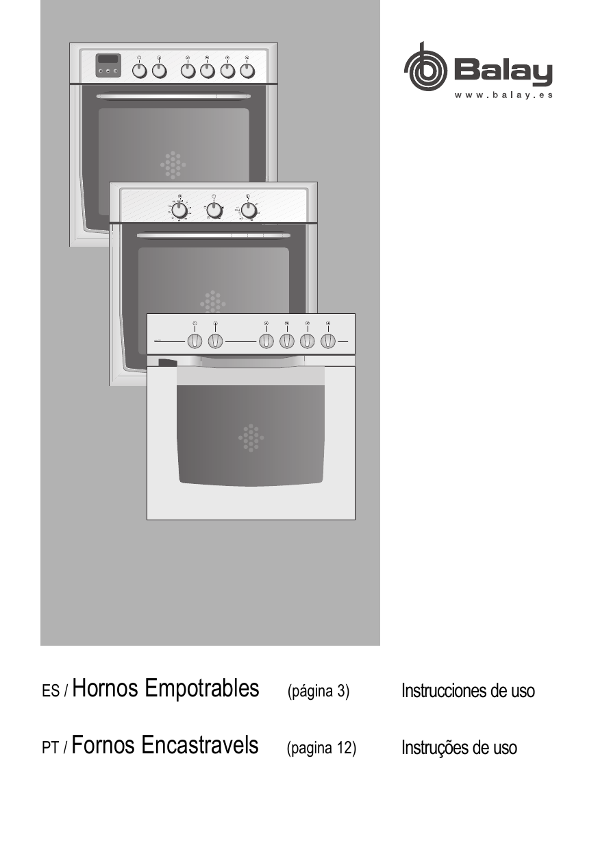 BALAY 3HT503X/03 Manual de usuario | Manualzz