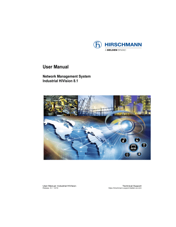 Hirschmann Industrial HiVision Network Management System User Manual | Manualzz