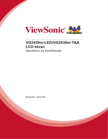 Viewsonic VG2439m-LED-S MONITOR User Guide | Manualzz