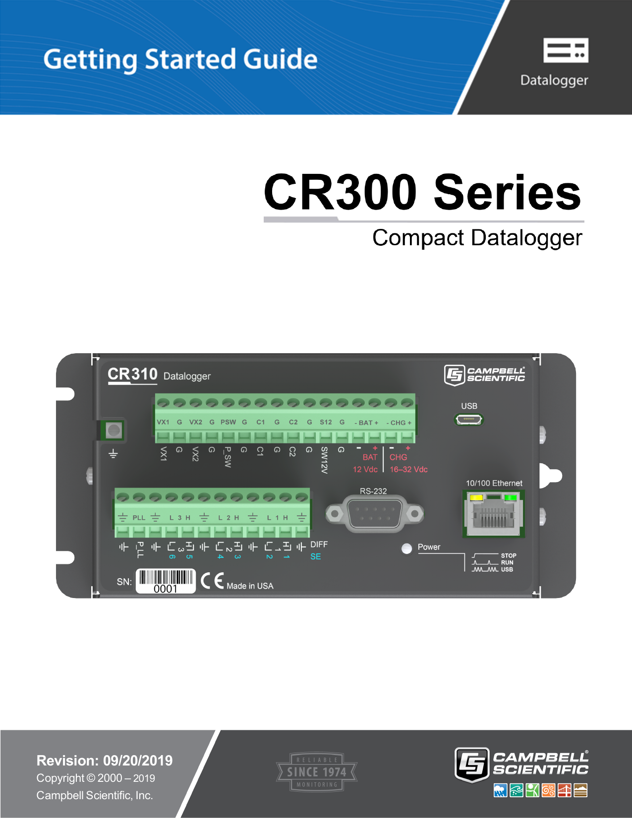 Campbell Scientific CR300 Owner's Manual | Manualzz