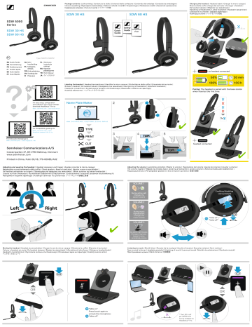 Sennheiser SDW 5065 Quick Guide | Manualzz