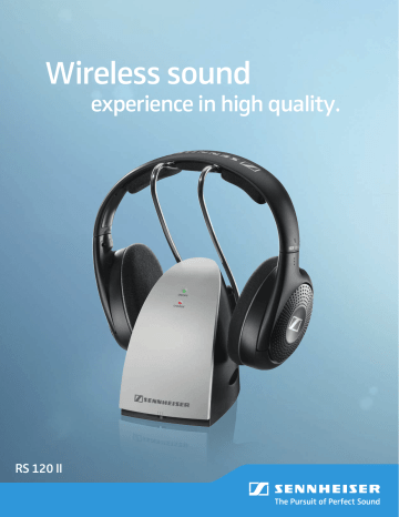 Sennheiser rs 110 online wireless headphones