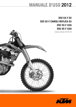 KTM 350 XC-F US 2012 - Owner's manual | manualzz.com