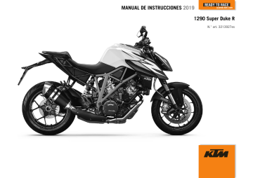 Ktm Super Duke R Jp Naked Bike Manual De Usuario Manualzz