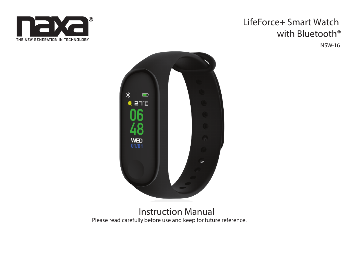 naxa bluetooth smartwatch