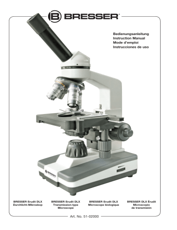 Bresser Erudit DLX 40-1000x Microscope Owner Manual | Manualzz