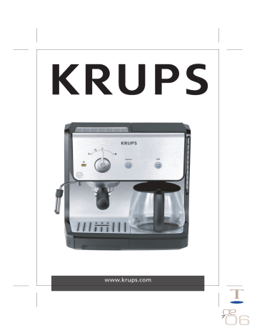 Krups XP201050 COMBI PUMP User Manual | Manualzz