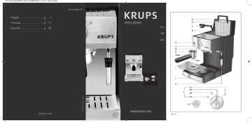 Krups XP524050 SERIES XP5200 User Manual | Manualzz