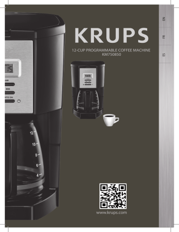 Krups KM750850 LEON User Manual | Manualzz