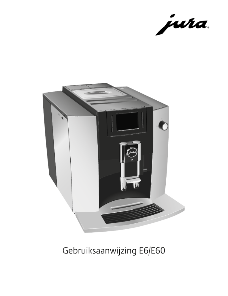 Jura E6 PLATINEA (15376), E6 Owner's manual | Manualzz