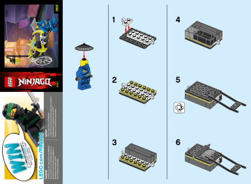 LEGO 30537 Merchant Avatar Jay Building Instruction | Manualzz