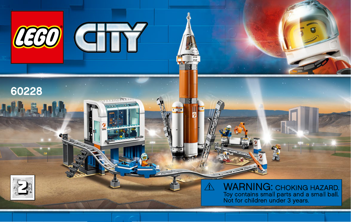 lego 60228 city deep space rocket and launch control mars expedition set