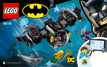 Lego 76116 Batman Batsub and the 