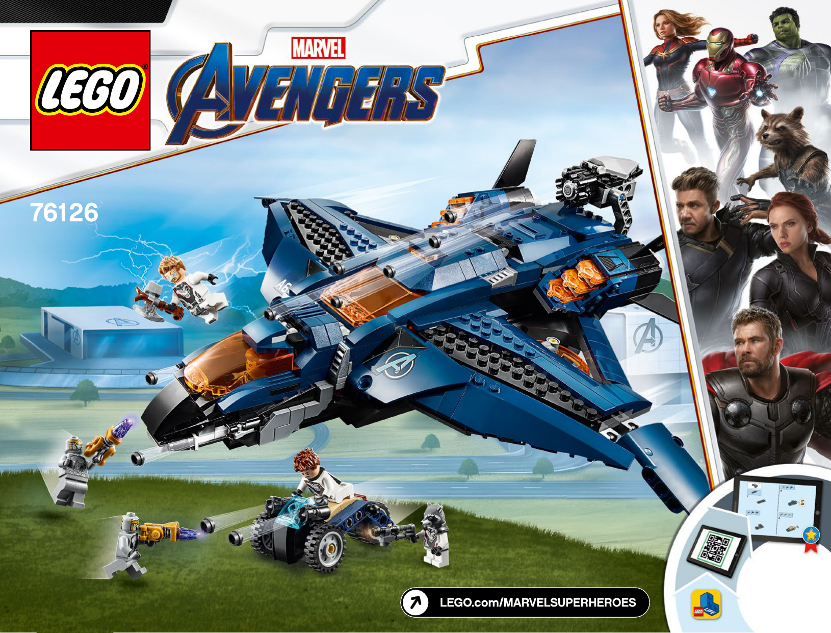 lego ultimate quinjet