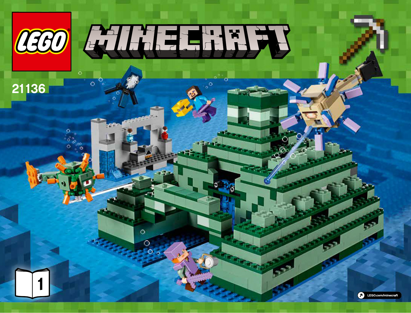 Lego The Ocean Monument Building Instruction Manualzz